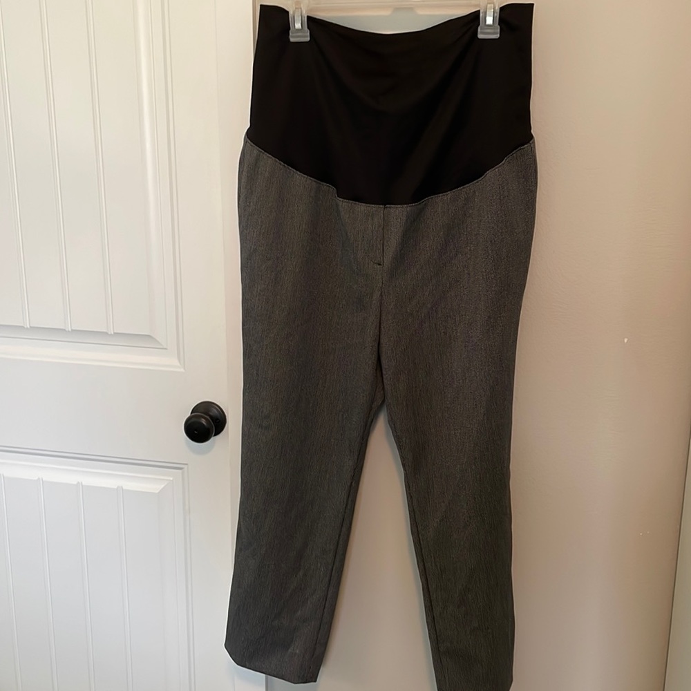 Loft - maternity, ankle slacks.